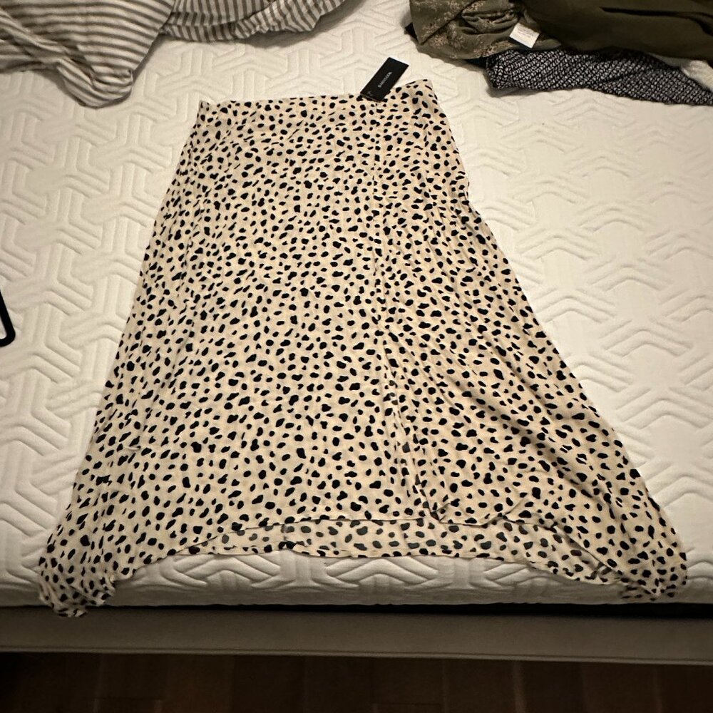 Olivia Grey Midi Skirt